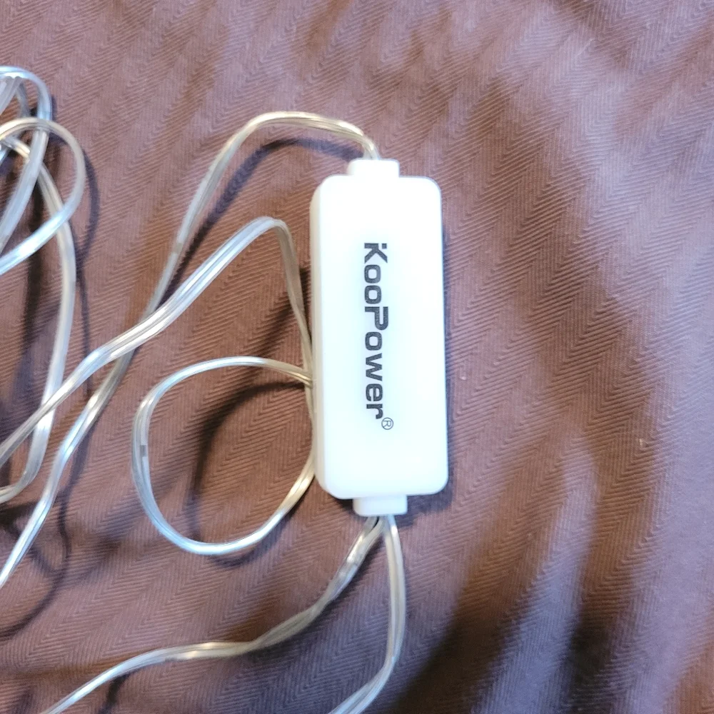 Koopower string lights with multiple modes